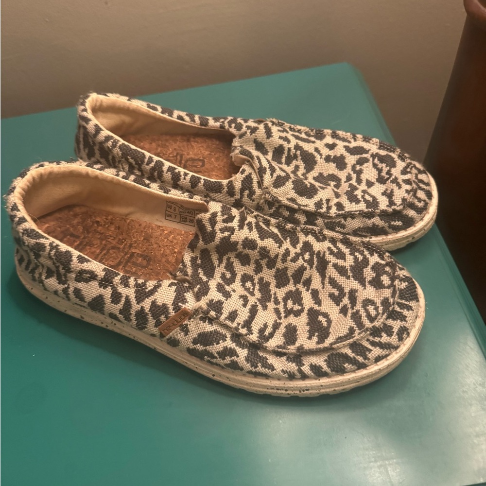 Hey Dude Animal Print Slip-On Shoes